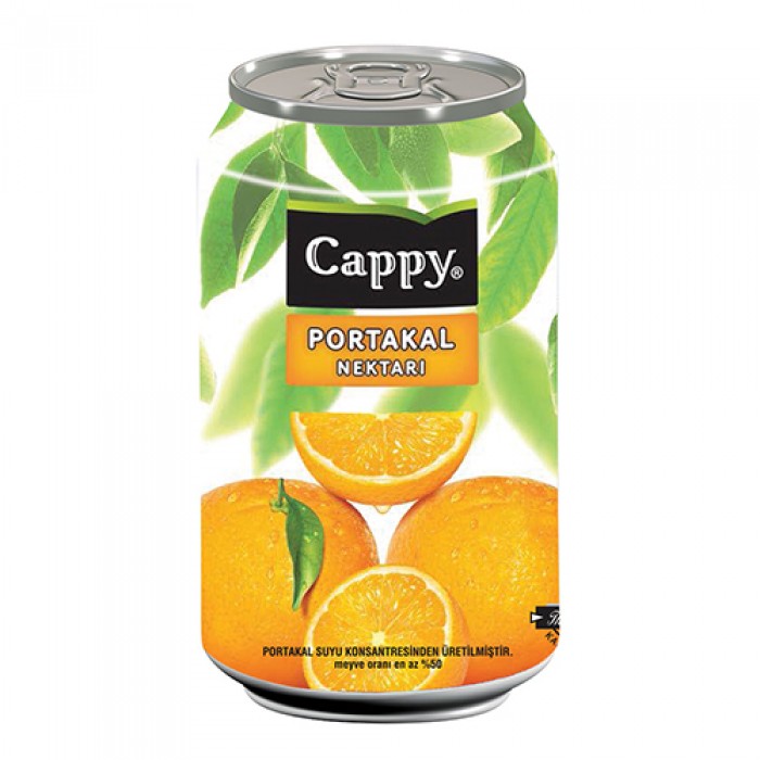 Cappy Meyve Suyu Portakal Aromalı 330 ml 12 Adet